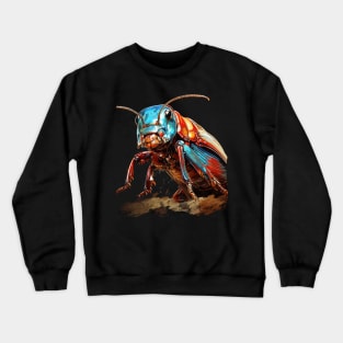 Patriotic Cockroach Crewneck Sweatshirt